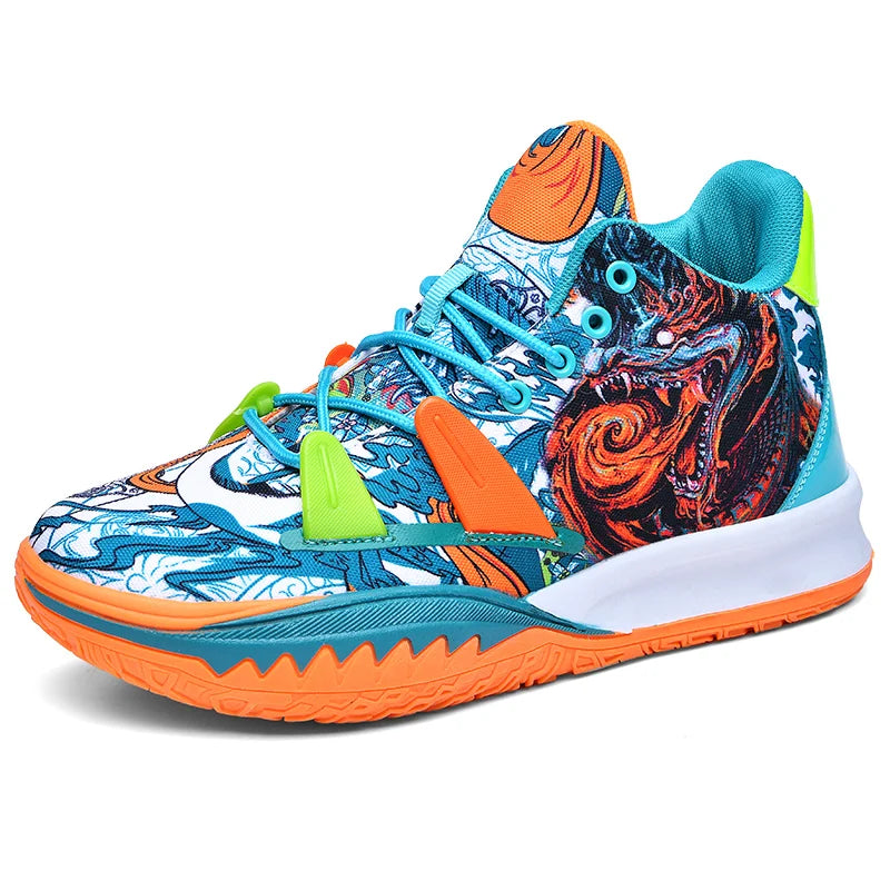 Rutschfeste, atmungsaktive Basketball-Sneaker für Herren