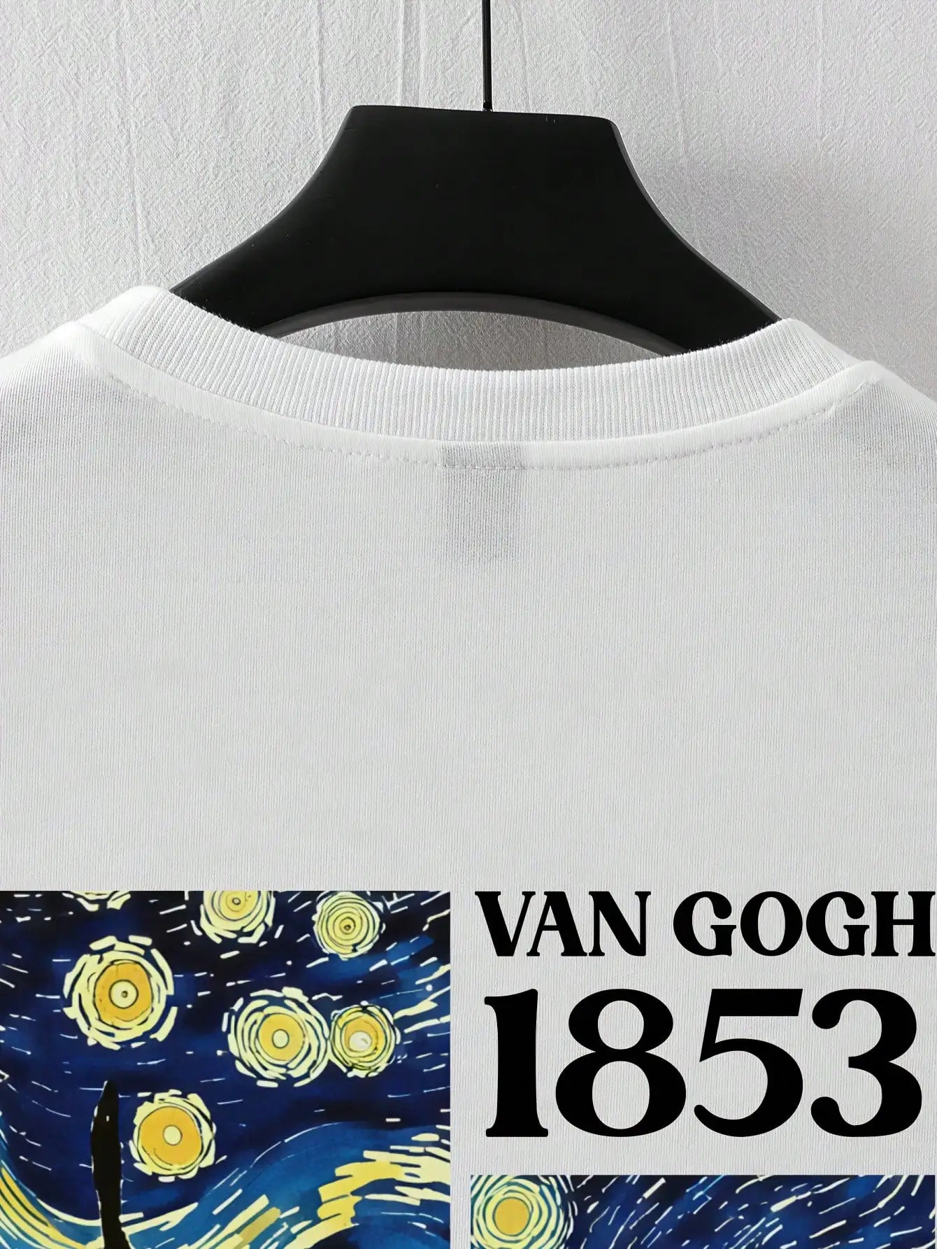 Van Gogh Sternennacht T-Shirt für Herren