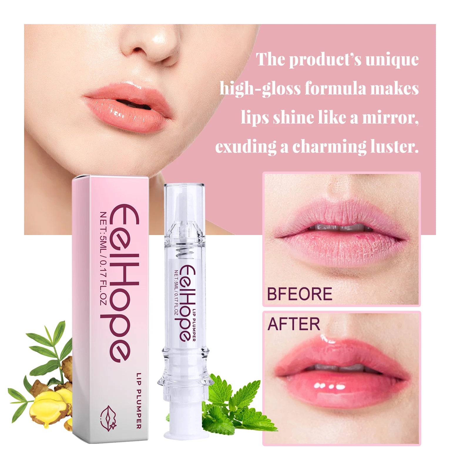 EELHOPE Lip Plump & Repair Balm