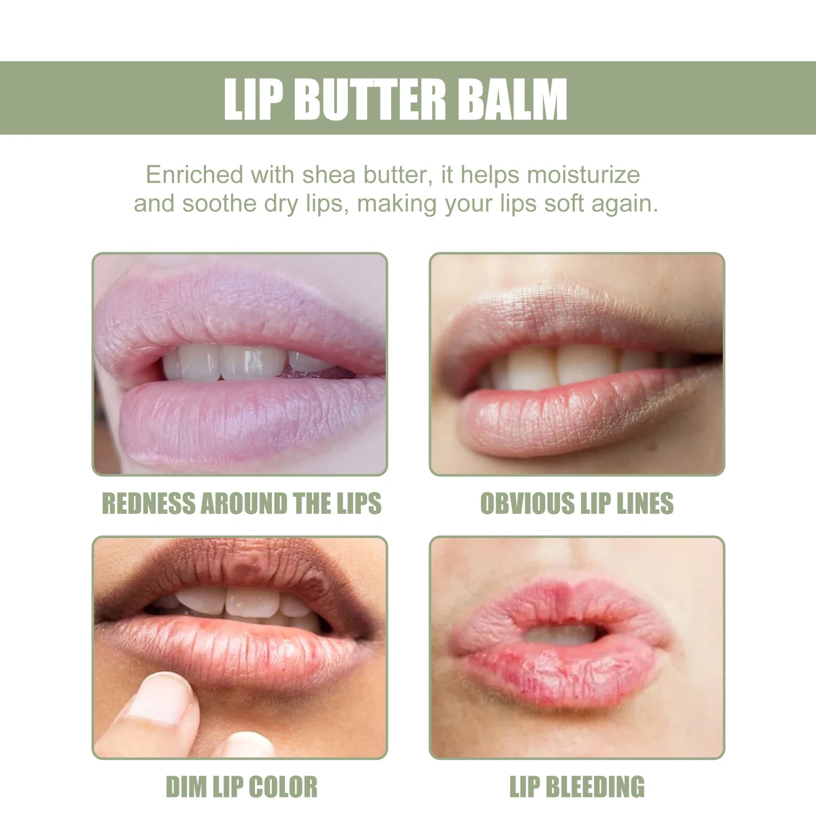 Shea Butter Lip Balm & Repair Mask