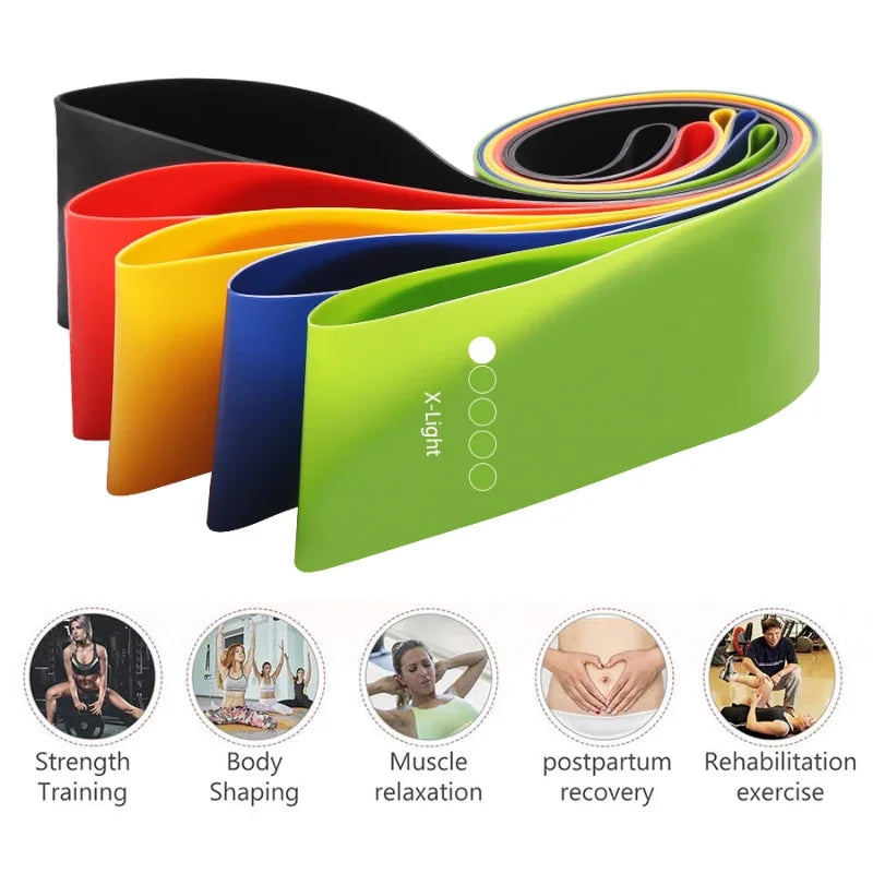 Yoga Sport 5-Level Widerstandsband-Set