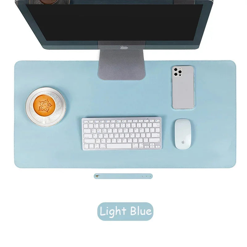 FTVAE Large PU Waterproof Desk Mat