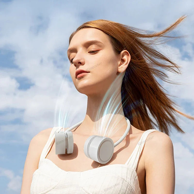Hanging Neckband Bladeless Portable Fan