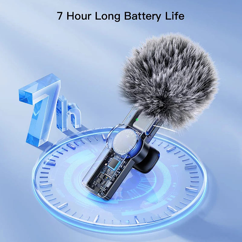 Wireless Lavalier Mic for iPhone & Video