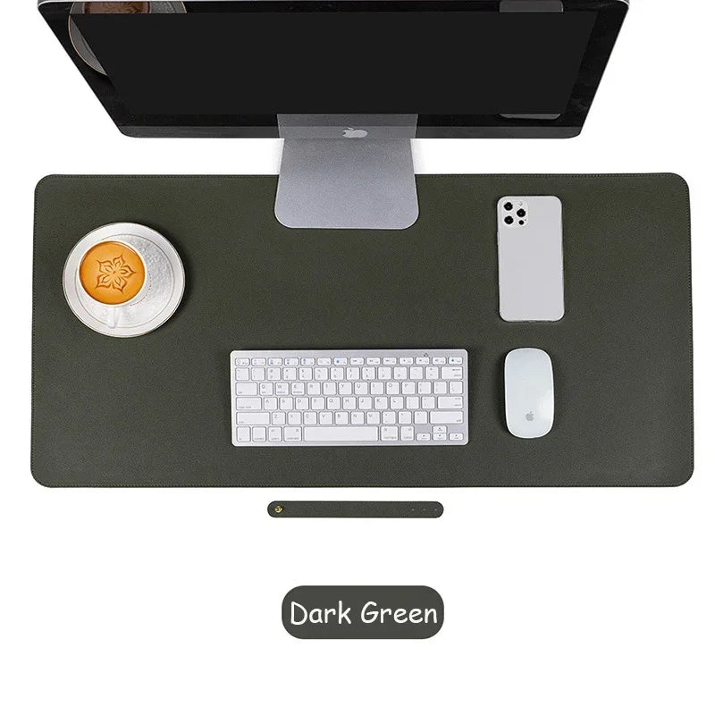 FTVAE Large PU Waterproof Desk Mat