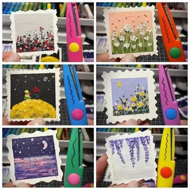 6 Pattern Craft Scissors Set – 5 Inch