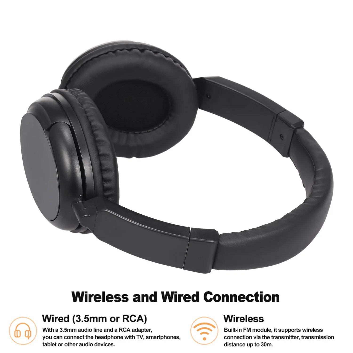 KST-900 FM Wireless Over-Ear Headphones