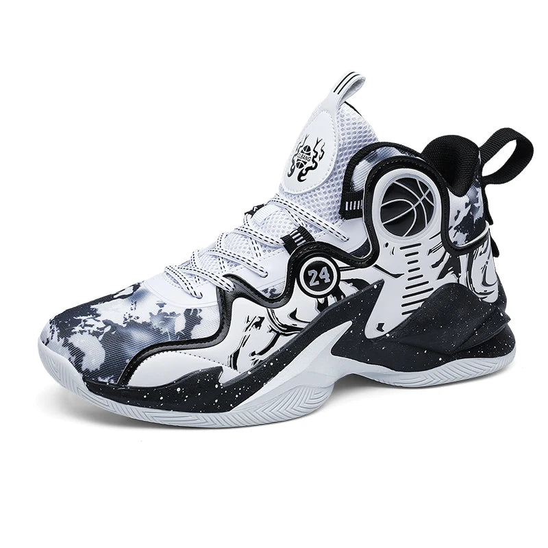 Men's No-Slip Breathable Basketball Shoes