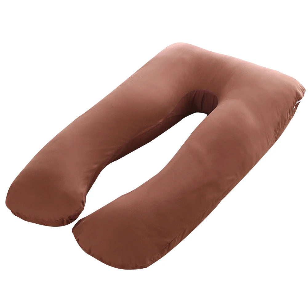 U-Shape Cotton Maternity Pillow Cover