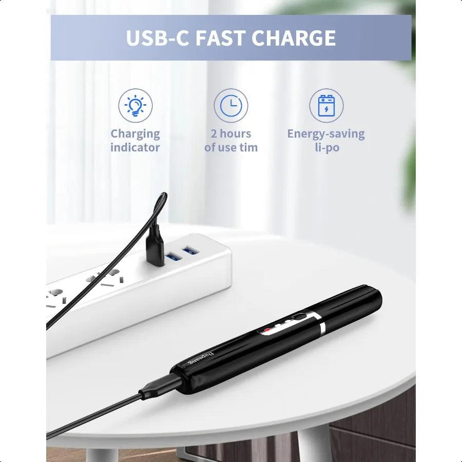 Electric Eyebrow Trimmer with LED Light