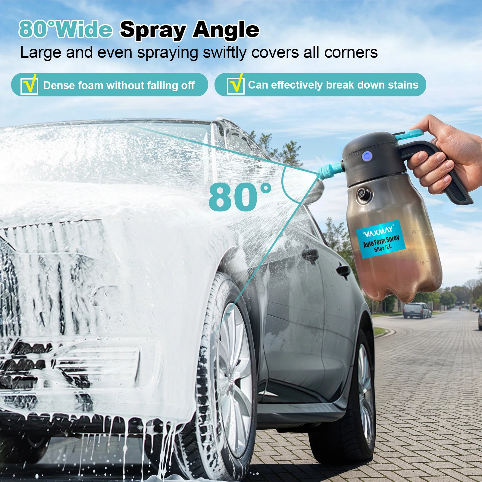 2L Electric Battery-Powered Foam Sprayer