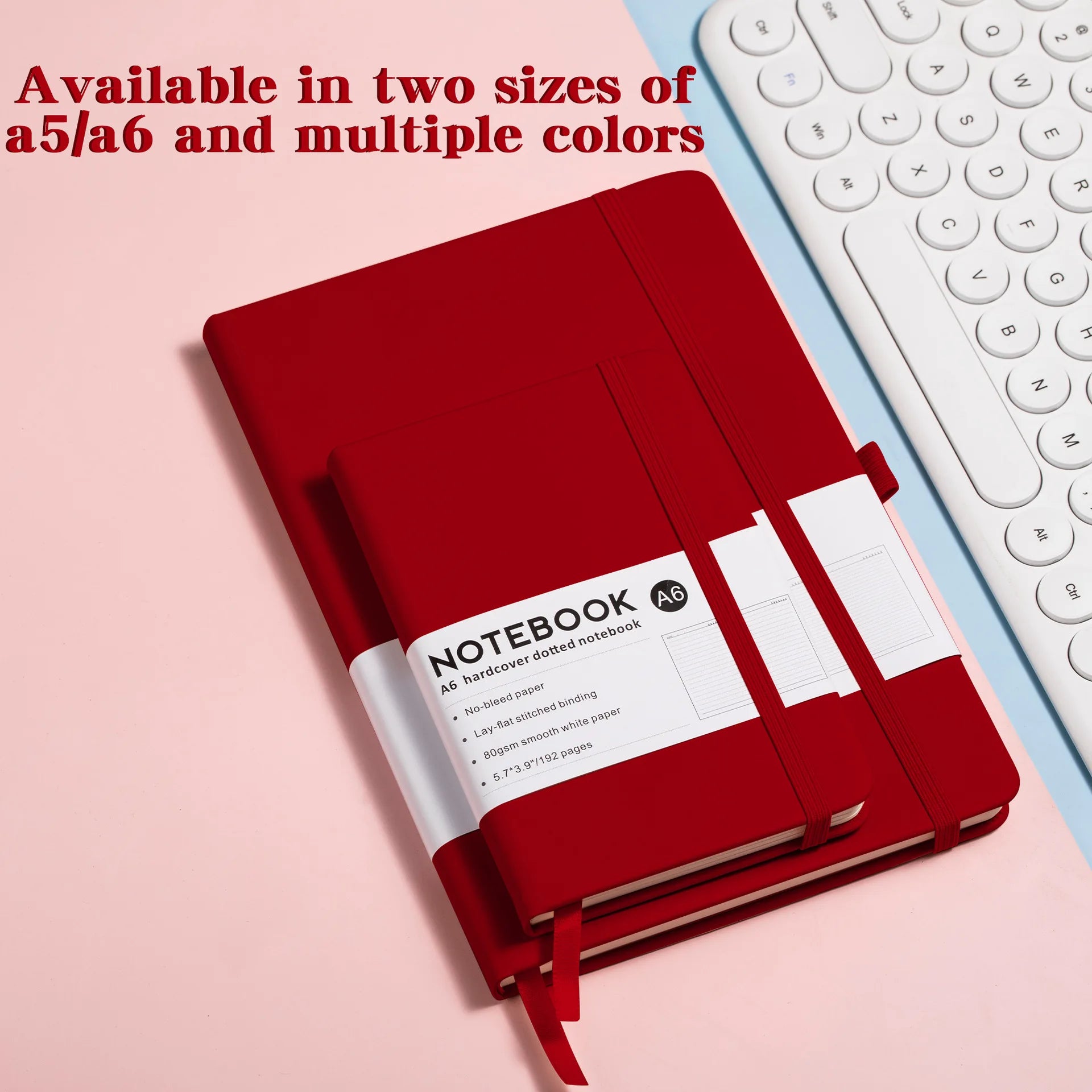 A5 College Ruled Notebook Set – 3PCS