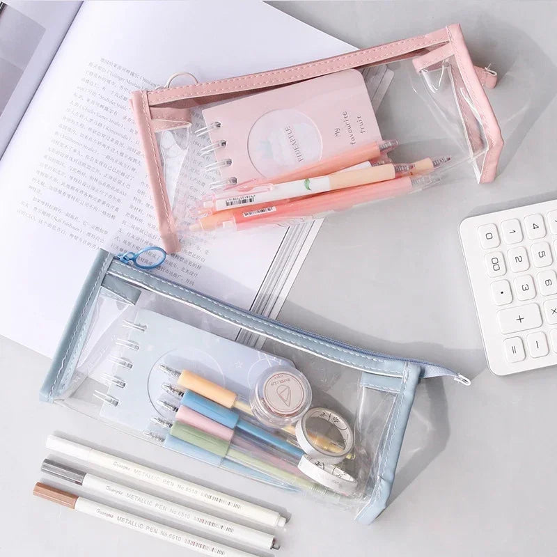 Transparent Large Capacity Pencil Case
