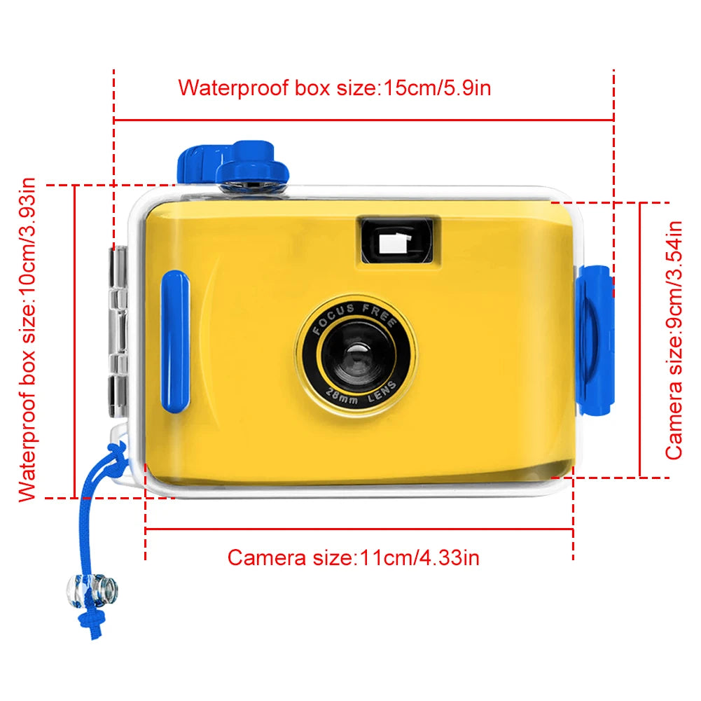 Retro 35mm Reusable Film Camera