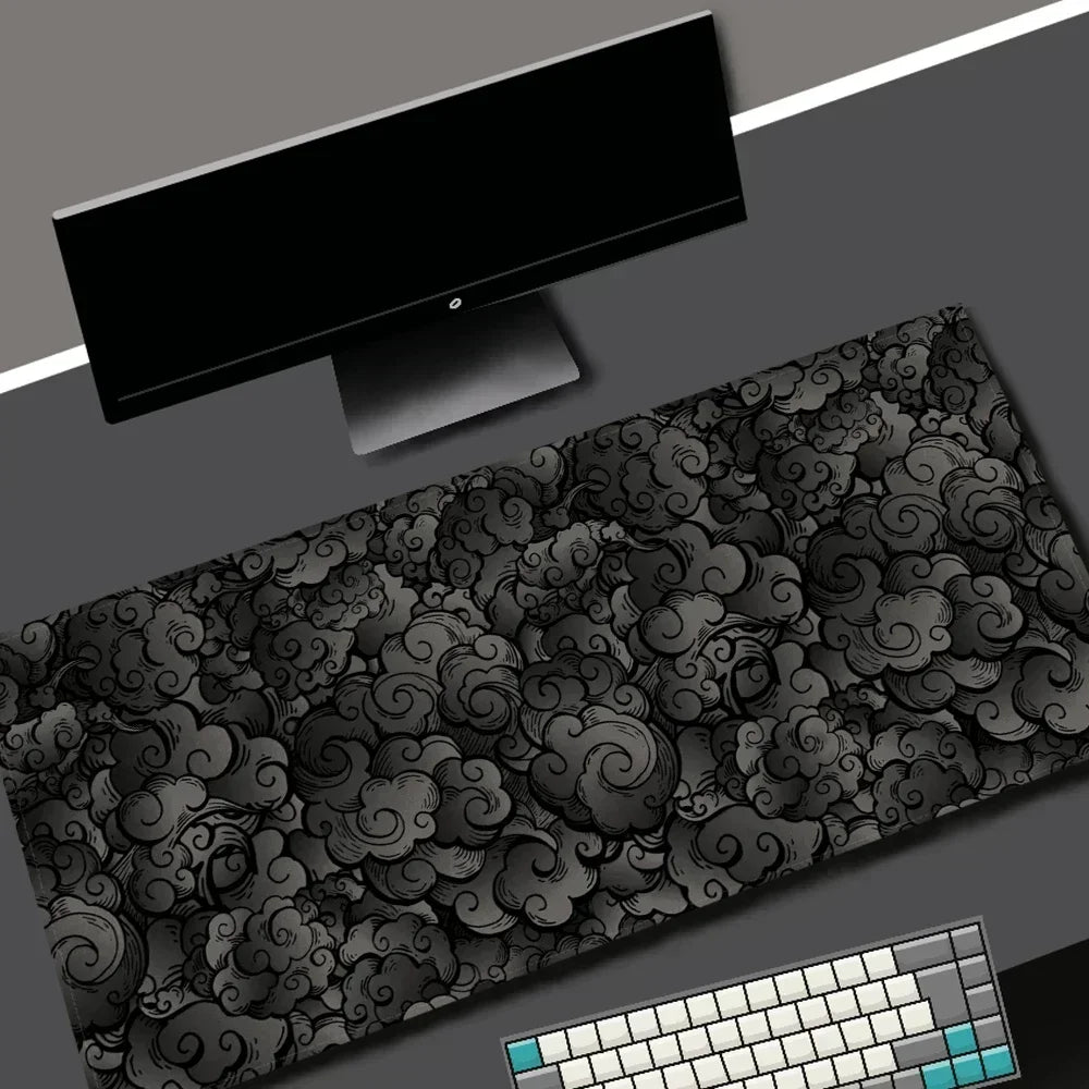 FTVAE Japanese Clouds Kawaii Mouse Pad