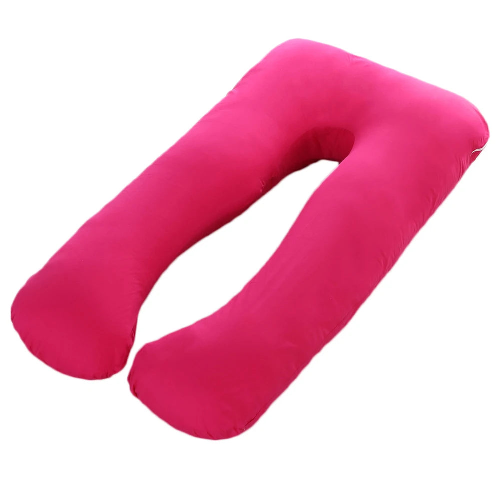 U-Shape Cotton Maternity Pillow Cover
