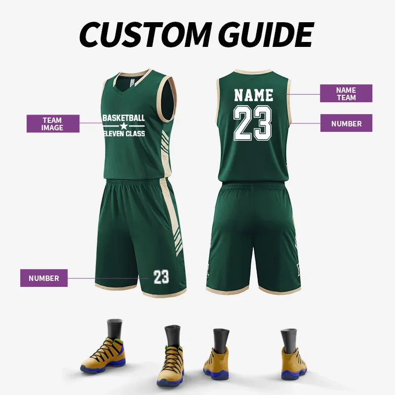 Großhandel benutzerdefinierte Polyester Basketball Trikots