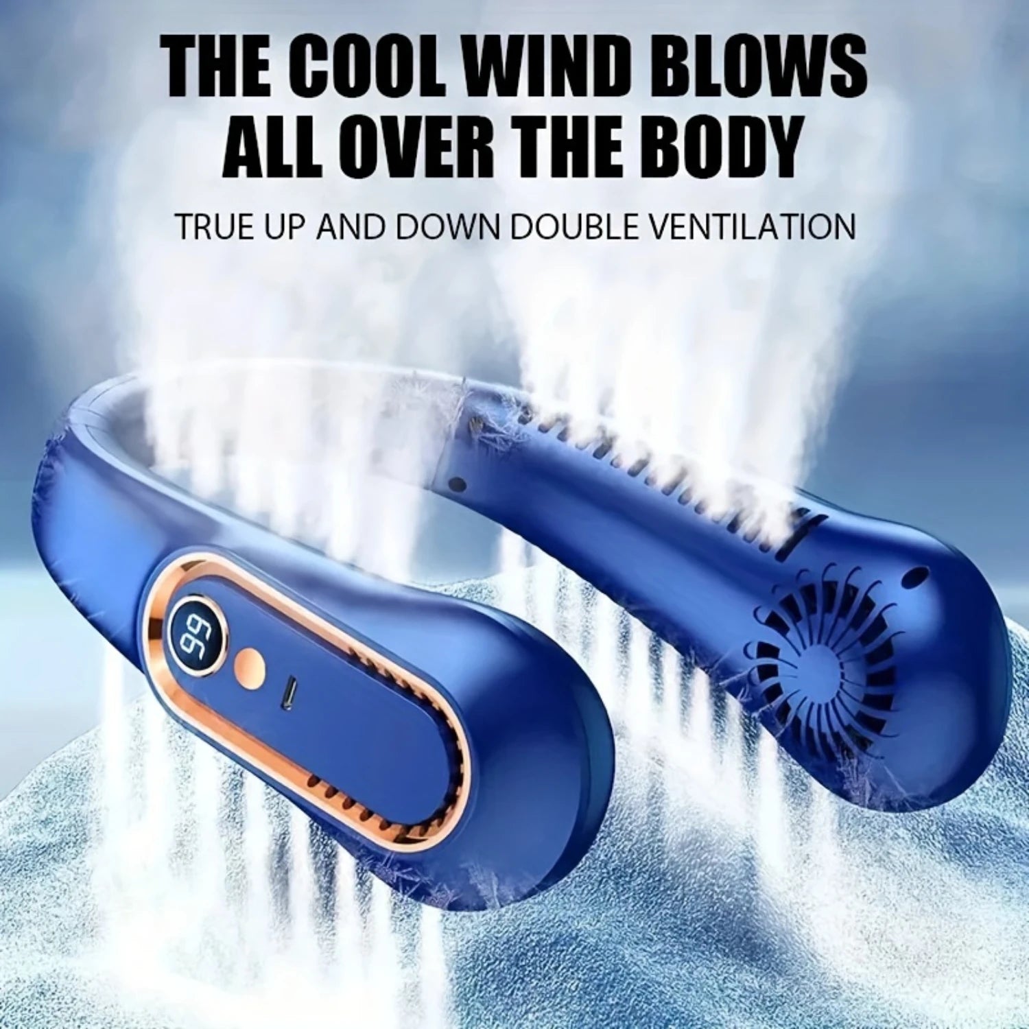 Mini-Nackenventilator – flügellos &amp; kühl