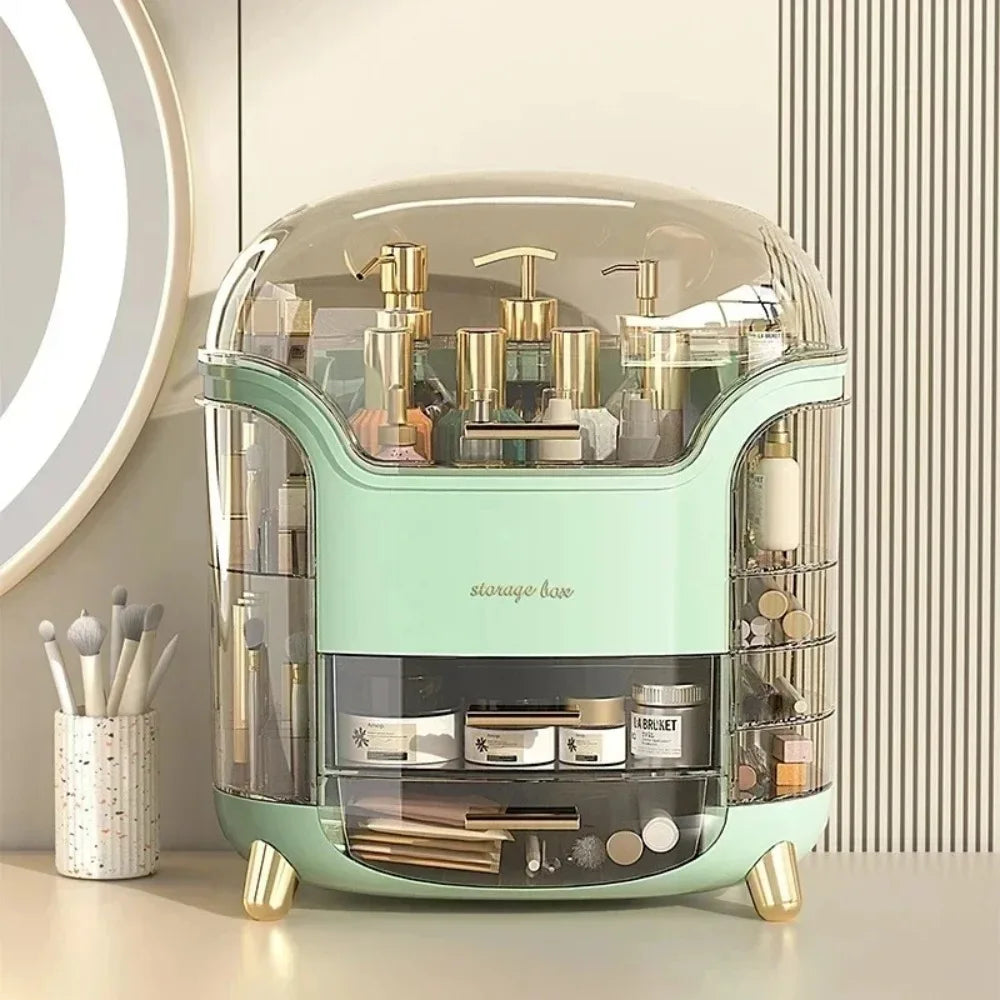 Transparent Makeup Jewelry Organizer Box