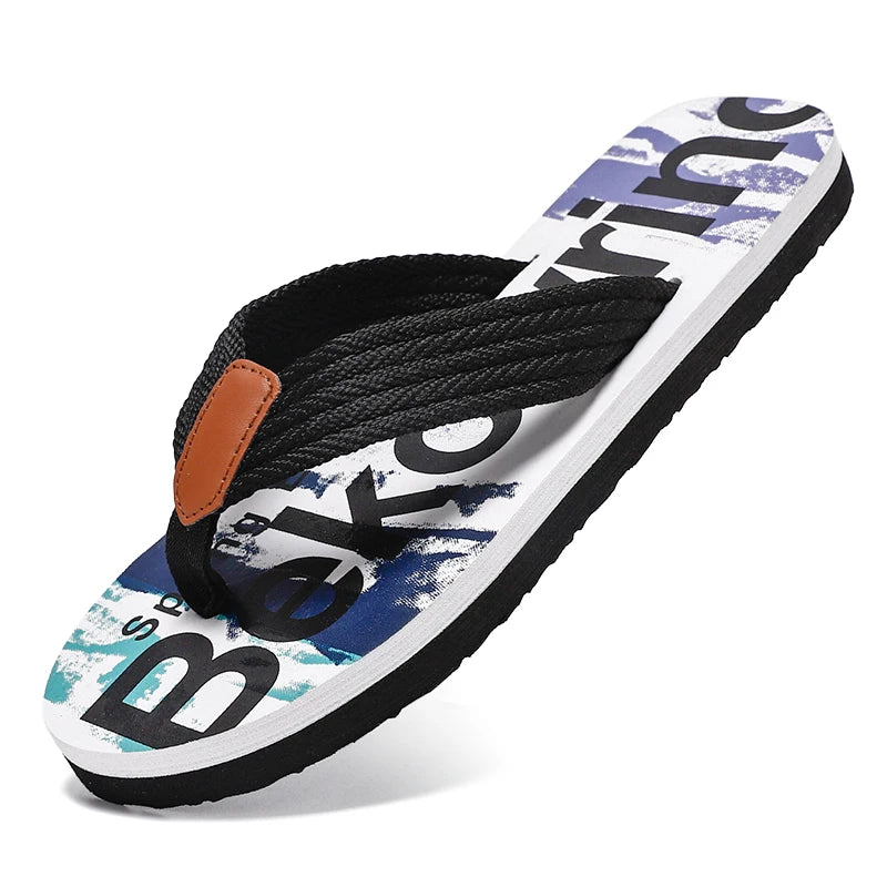 Sommer Herren Flip Flops Atmungsaktive Slides