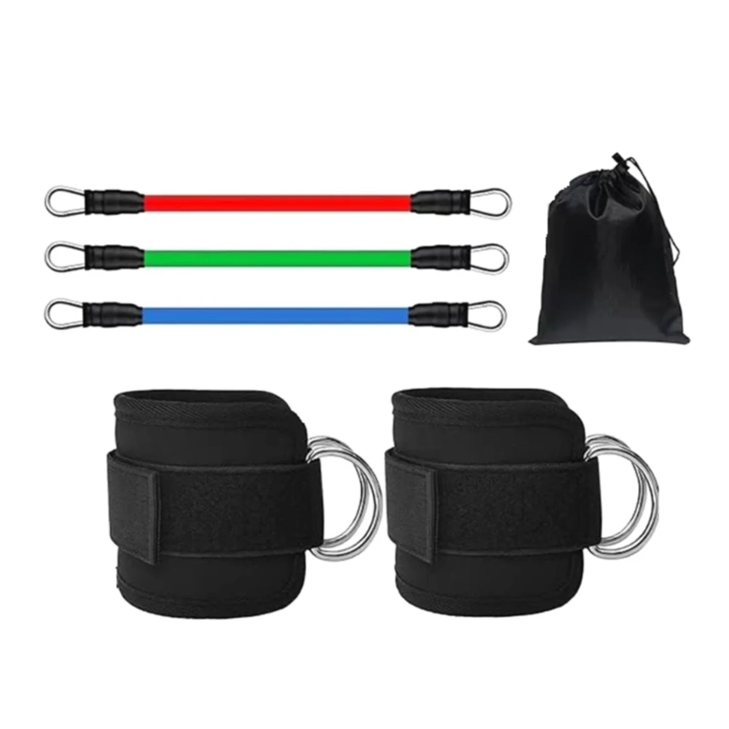 Glutes & Leg Bands with Ankle Strap