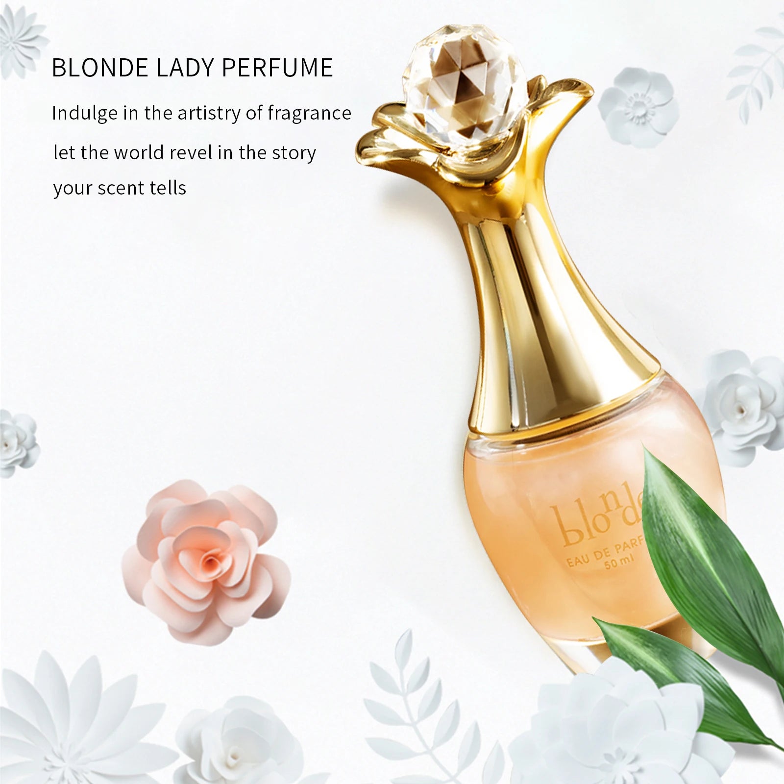 Romantisches Blumenparfüm für Damen, 50 ml