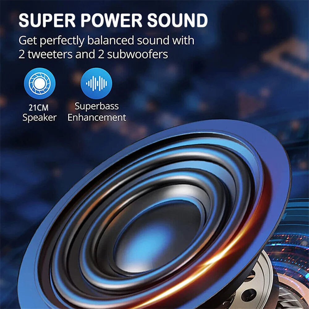 3000W Portable Bluetooth Bass Speaker