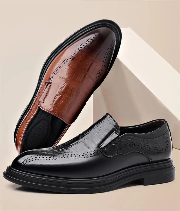 Men's Formal Leather Oxford Dress Shoes