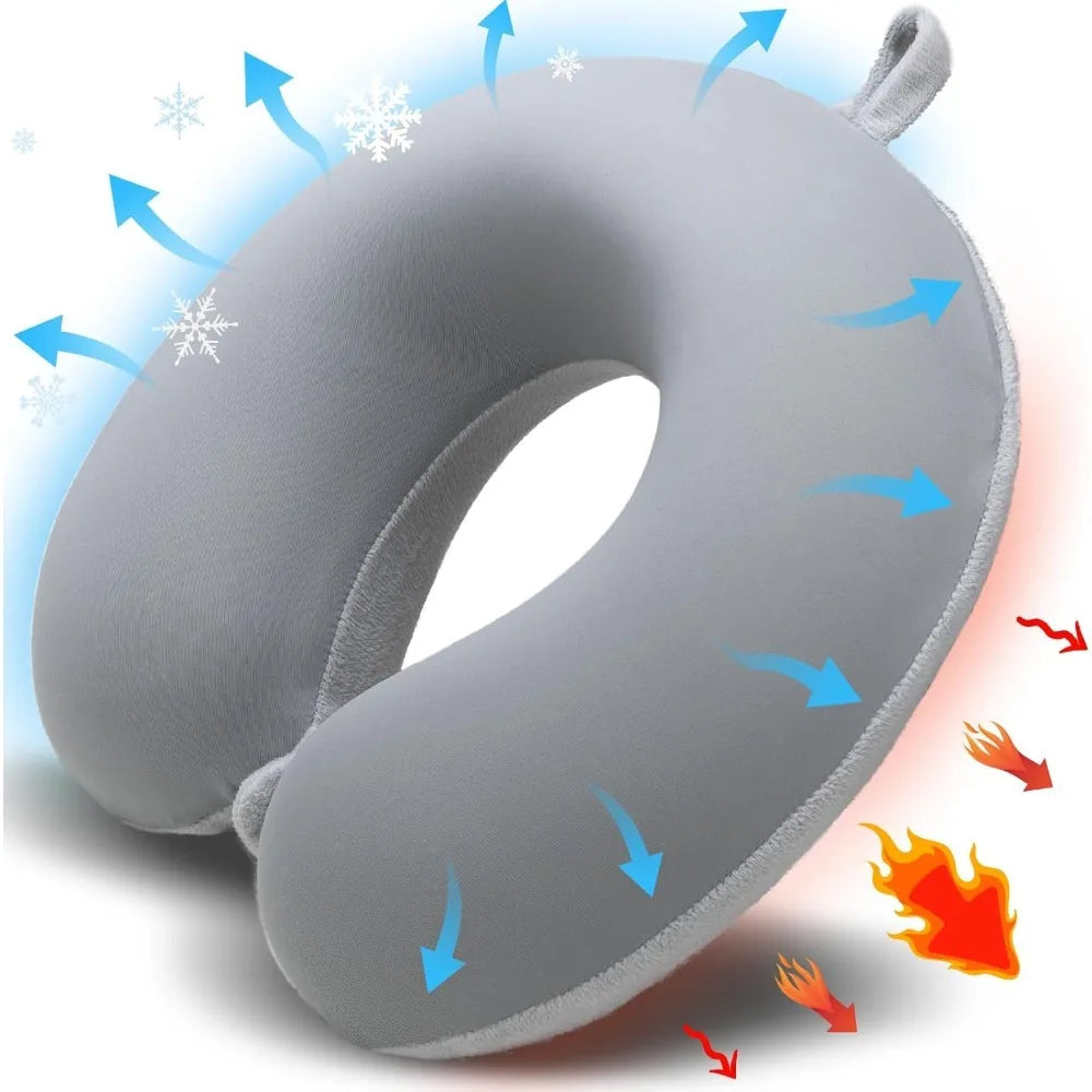 U-förmiges Memory Foam-Reisekissen