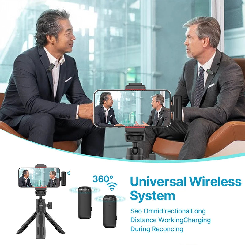Ulanzi J12 Wireless Lavalier Mic