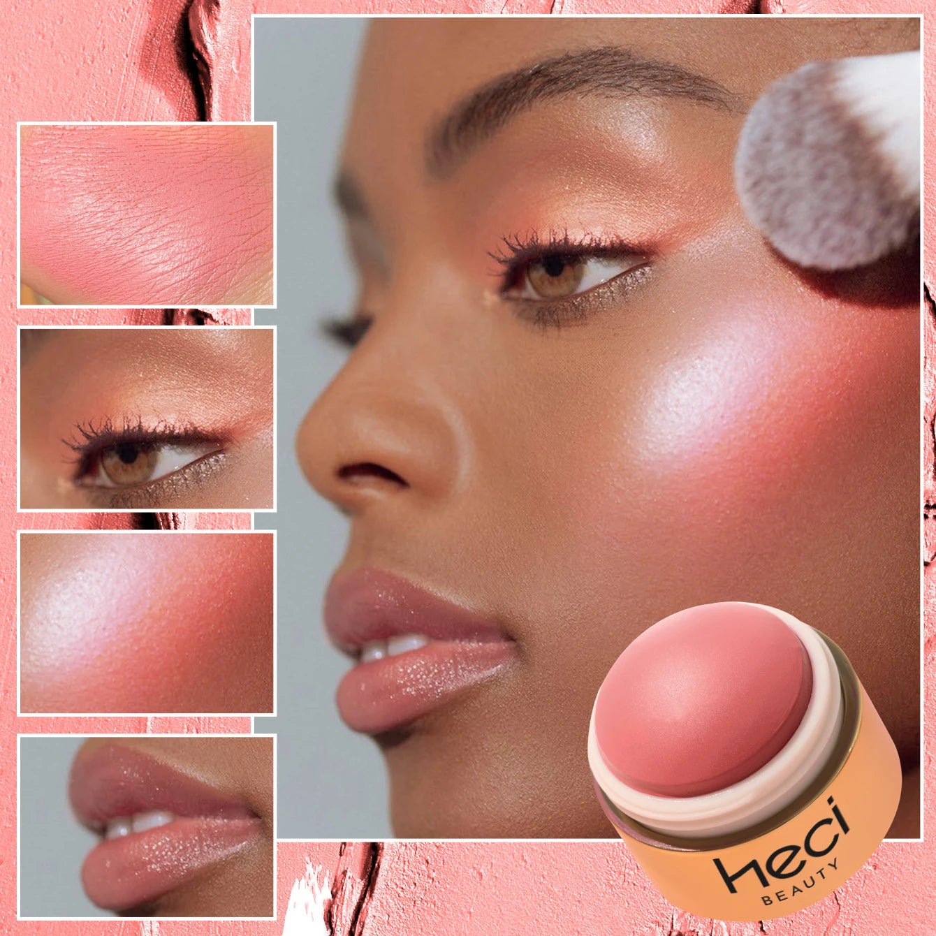 Cream Blush Ball 3-in-1 Makeup Stick