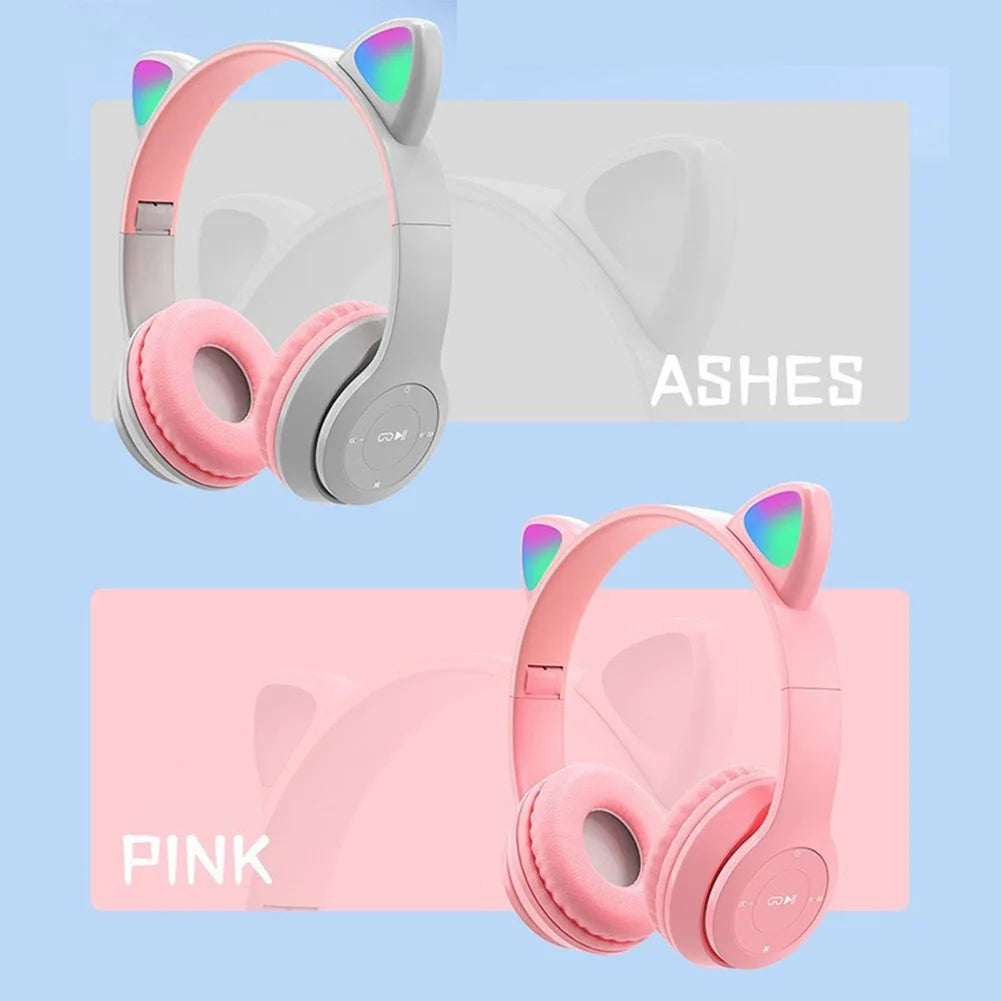 Wireless Cat Ear Bluetooth Headphones