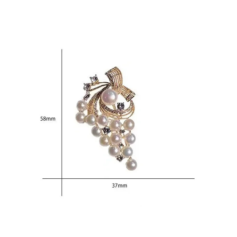 Elegant Exquisite Pearl Fashion Brooch
