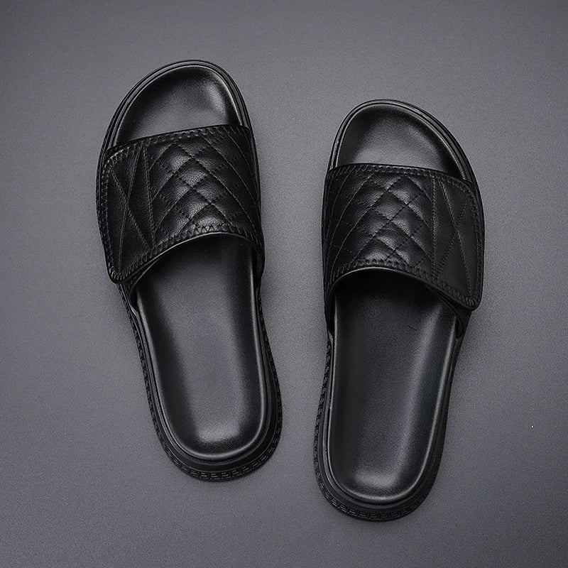 Rutschfeste Sommer-Slipper für Herren