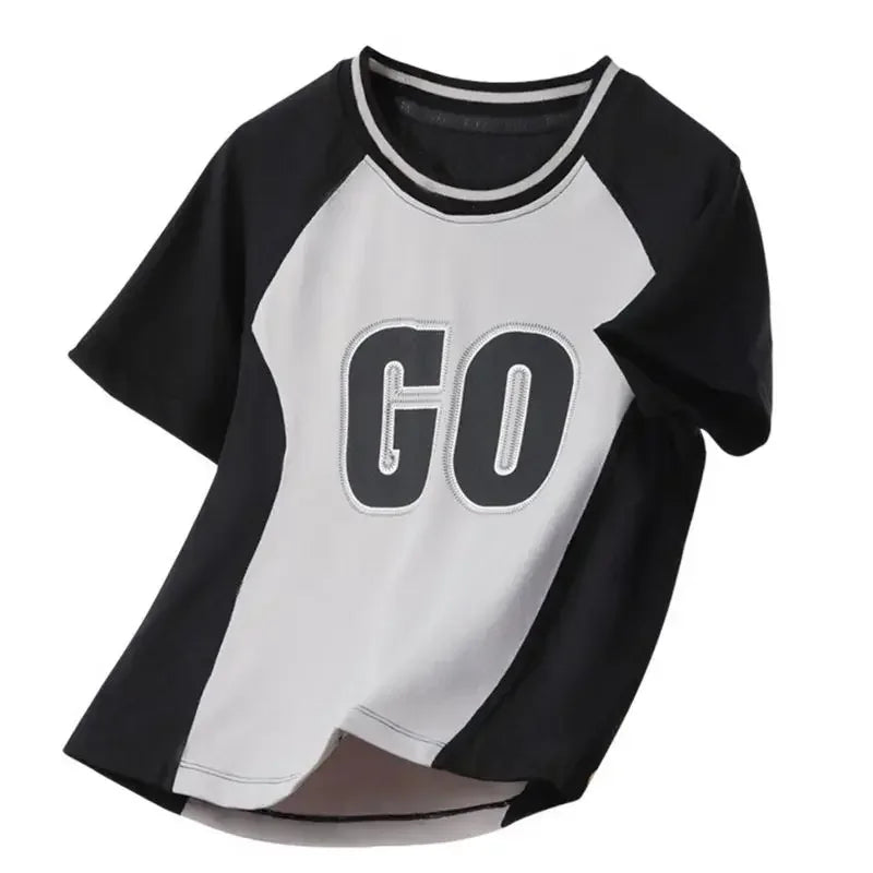 Sport-Trainings-T-Shirt mit Rundhalsausschnitt für Kinder