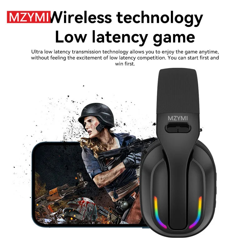 MZYMI B500 Faltbares RGB-Gaming-Headset