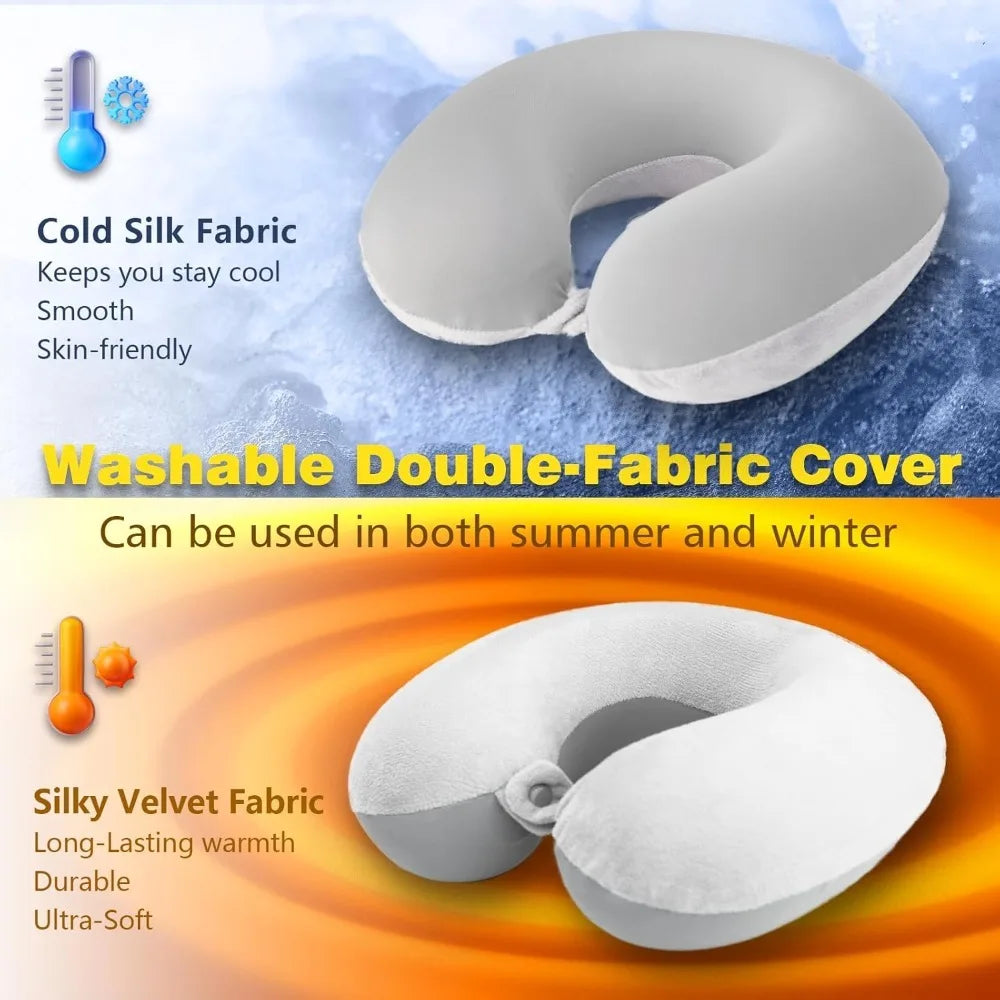 U-förmiges Memory Foam-Reisekissen