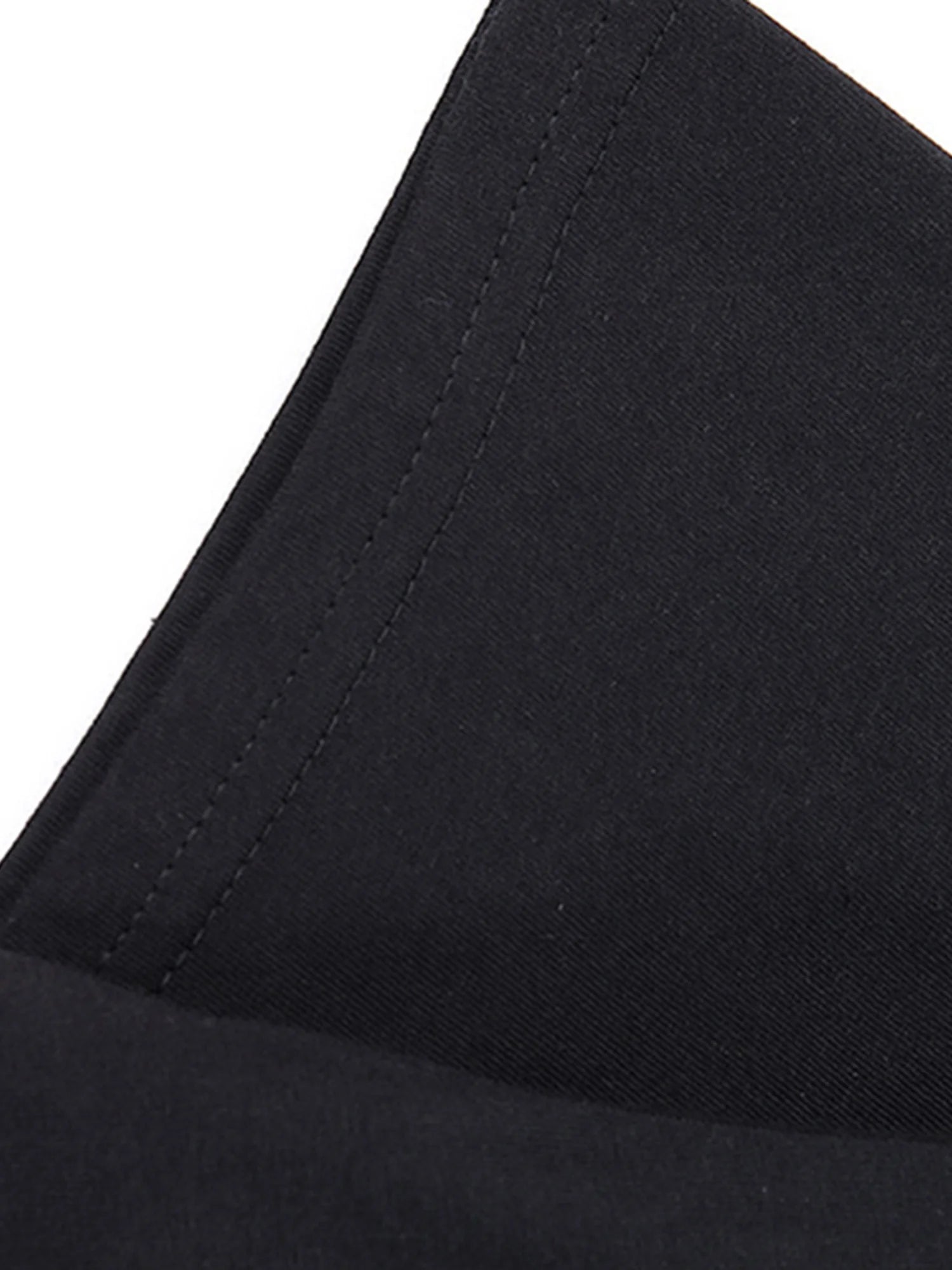 Schwarzes Freizeit-T-Shirt aus Baumwolle für Herren