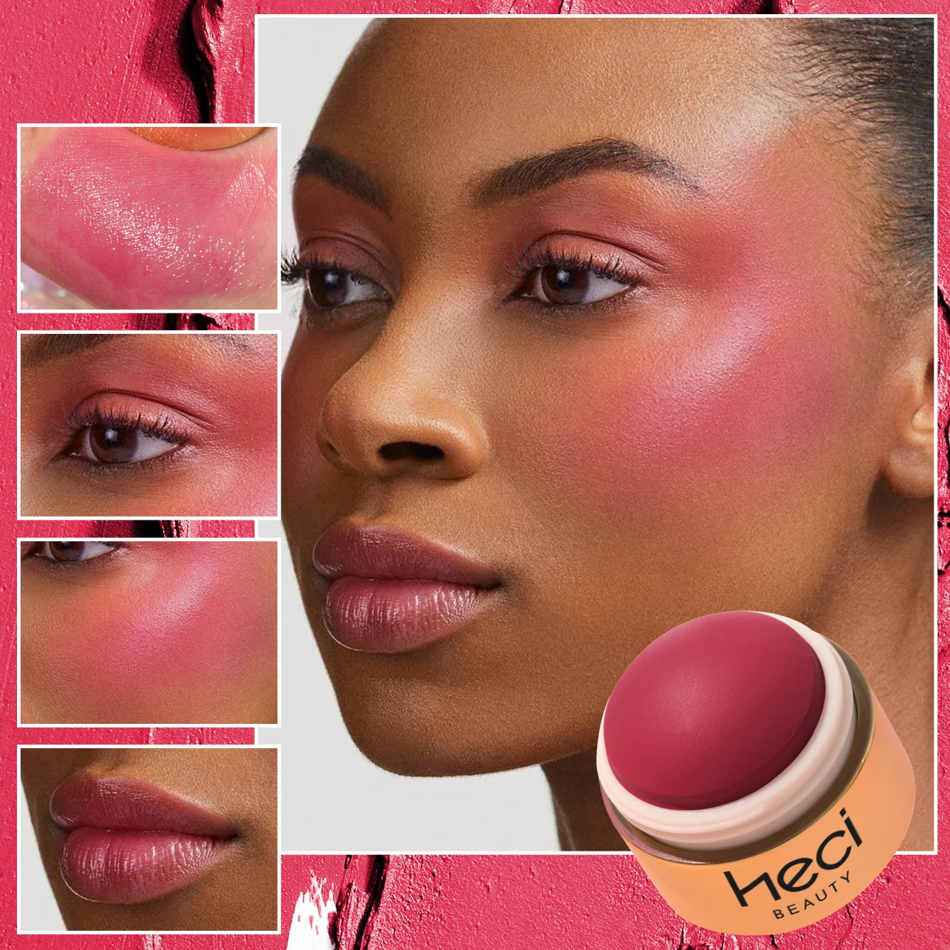 Cream Blush Ball 3-in-1 Makeup Stick
