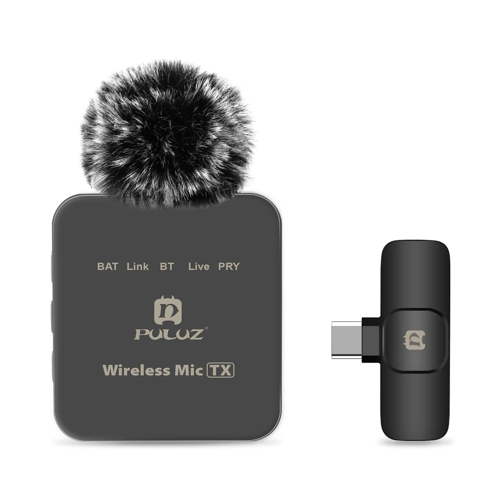 PULUZ Wireless Lavalier Mic for Smartphones