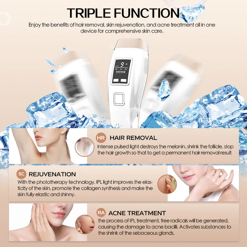 Vancostar 4in1 IPL Laser Hair Remover