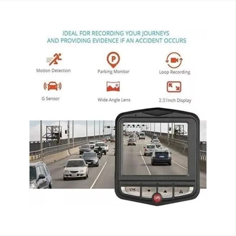 Full HD 1080P Car DVR with Night Vision