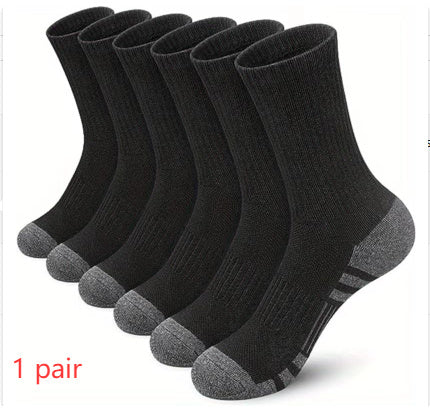 Chaussettes de basket-ball en coton grande taille