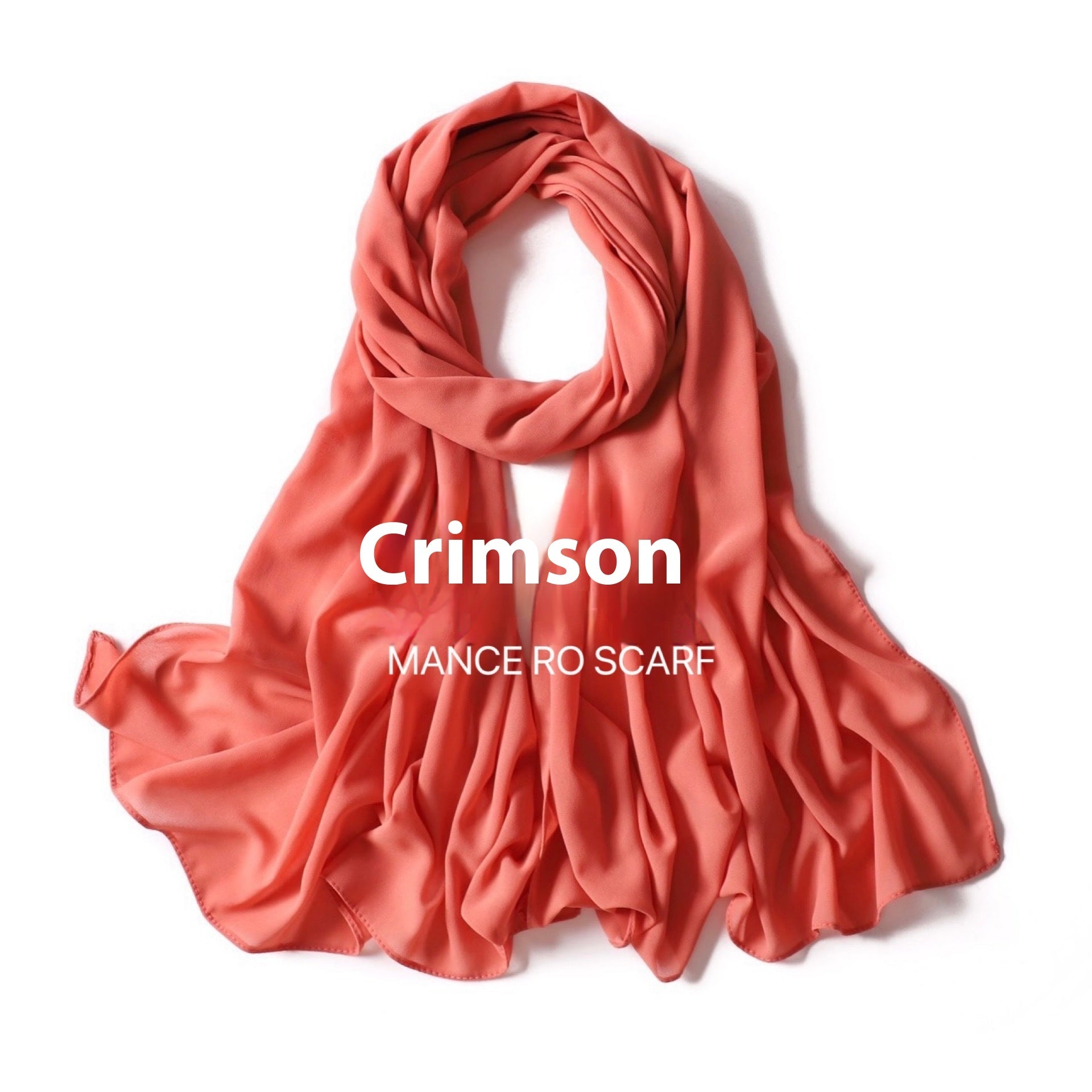 Perlen Chiffon Kopftuch Schleier Wickeltuch