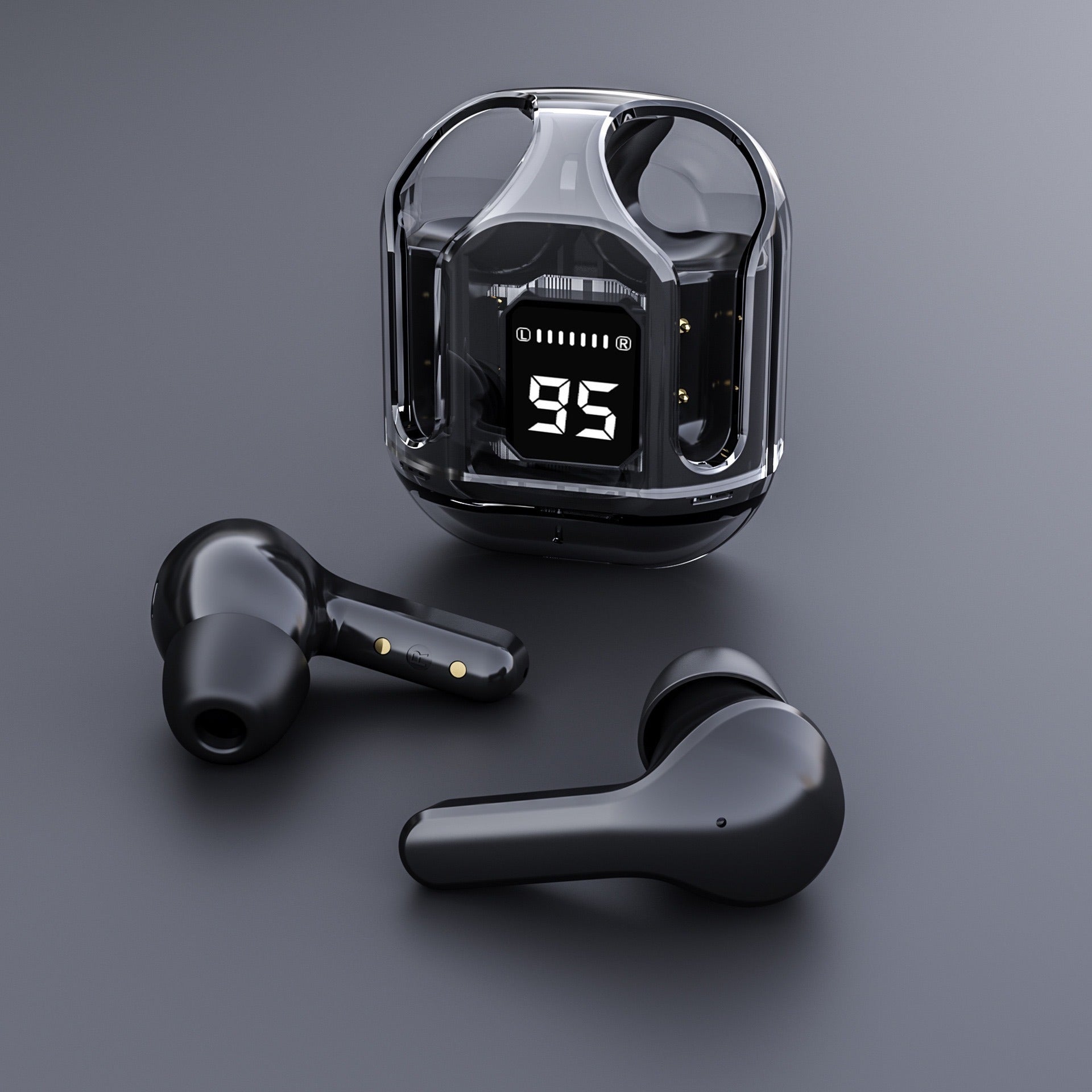 Hi-Fi Bluetooth Headphones LED