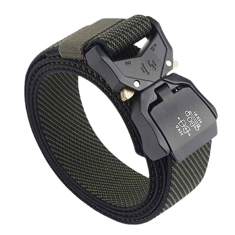Elastic Woven Outdoor Tactical Belt