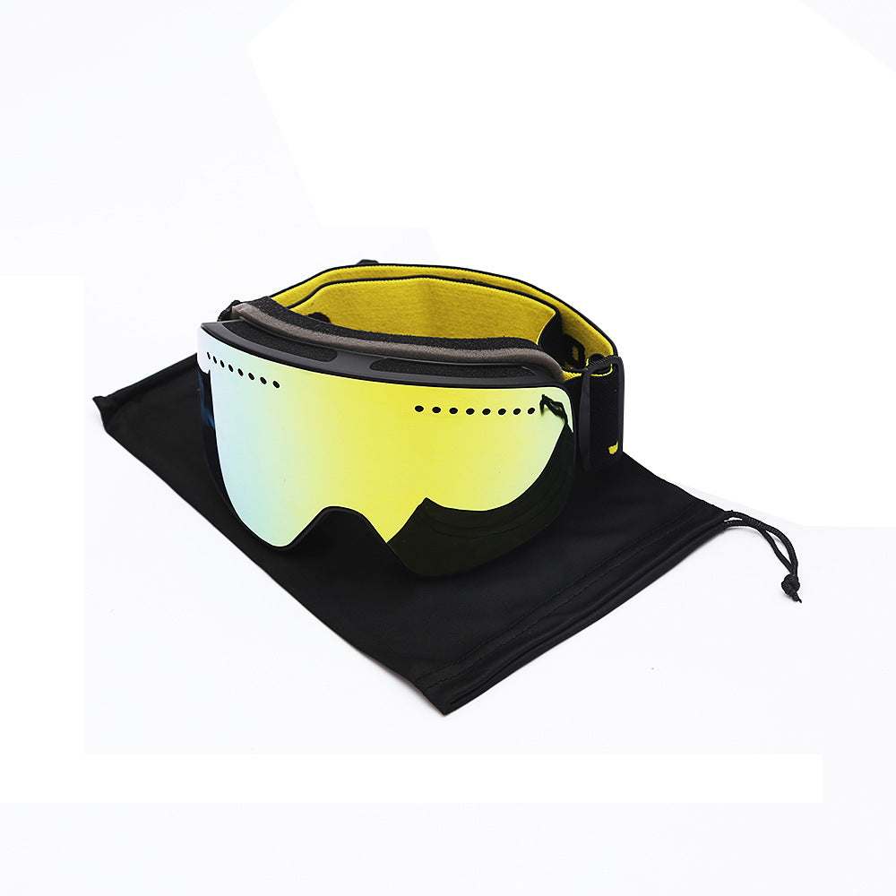 Lunettes de ski antibuée à double lentille