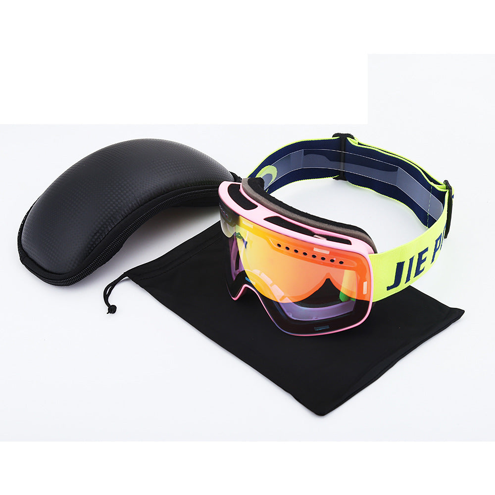 Lunettes de ski antibuée à double lentille