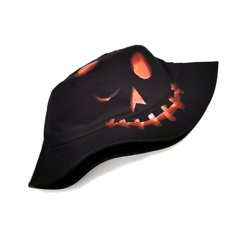 Halloween Kürbis Cartoon Fischerhut