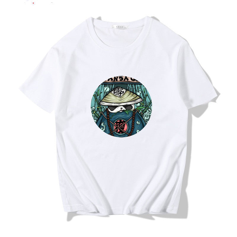 Lockeres Sommer-T-Shirt aus Baumwolle für Herren